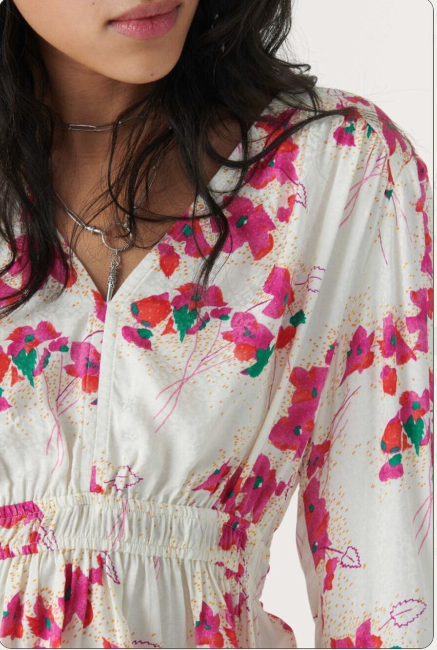 Ba&sh NWT Evereve Edon V Neck Floral Blouse // XS
